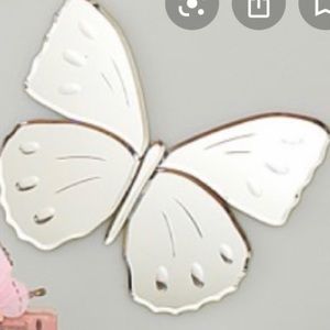 Pottery Barn kids butterfly mirror